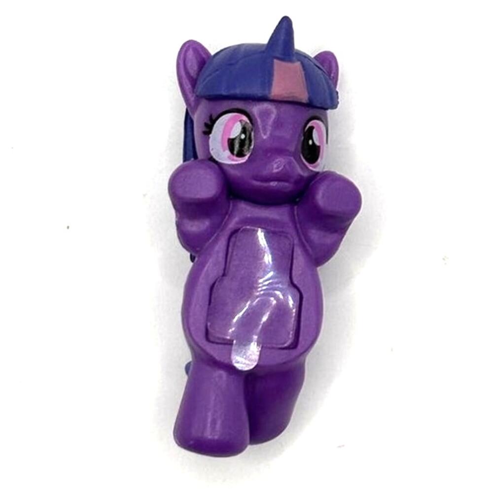 New Collectible My Little Pony Purple Attachable Mini Figure, Open Blind Box